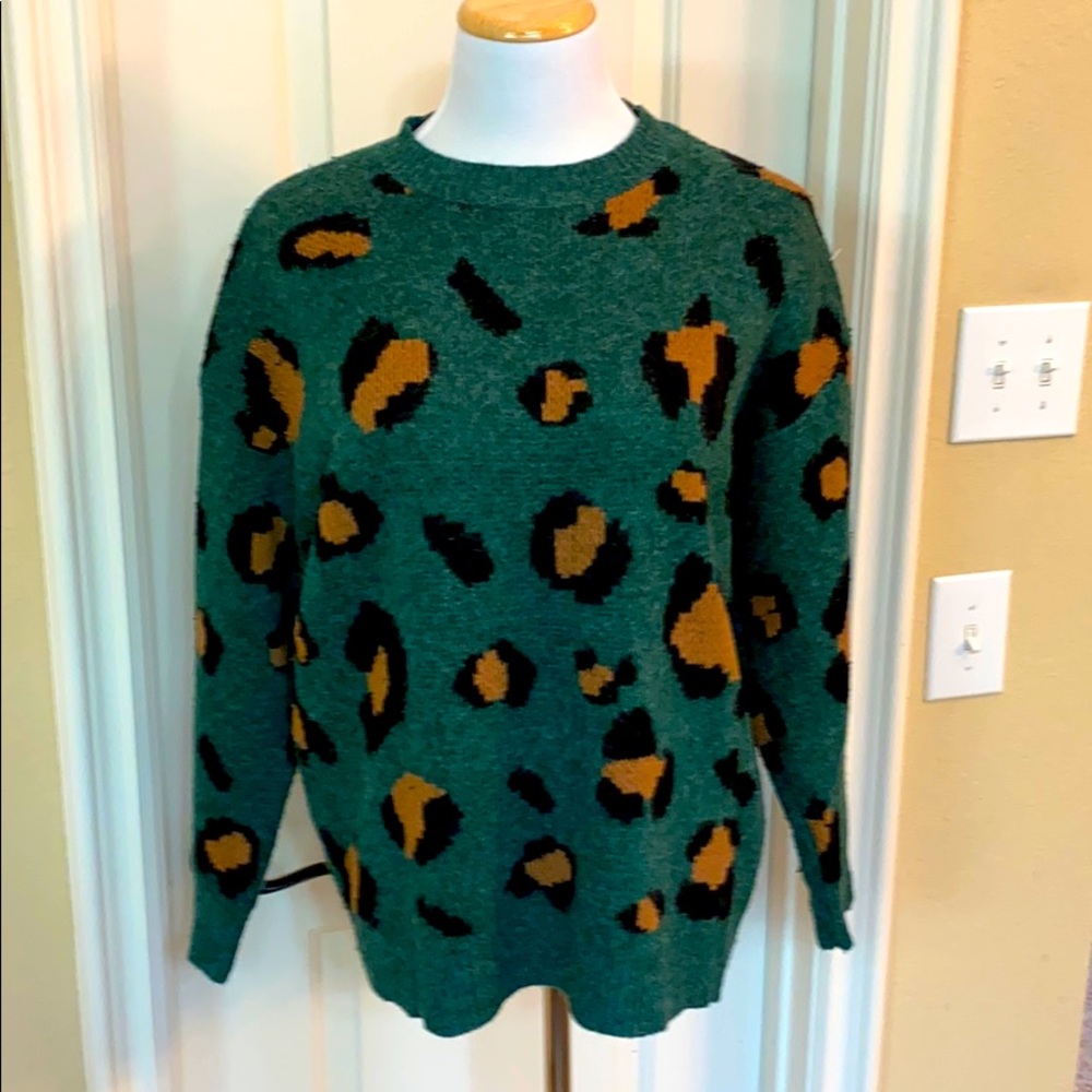 Goodnight macaroon animal print sweater